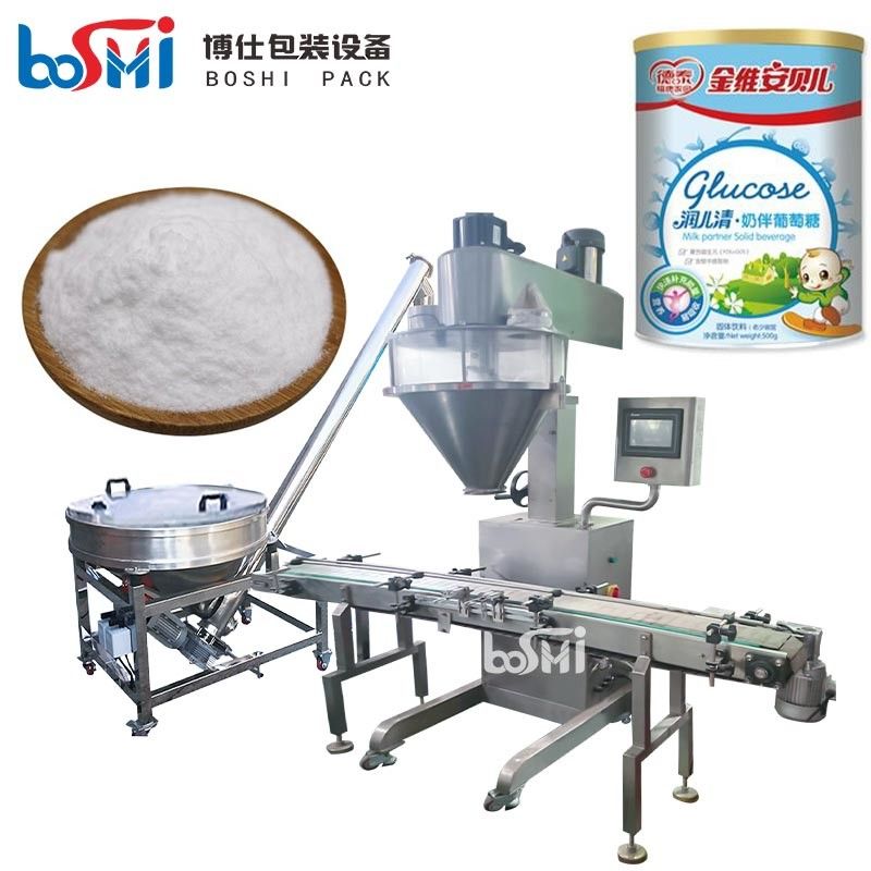 Electric Semi Automatic Bottle Filling Machine For Protein Powder Pumpkin Powder